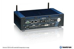 Embedded box pc understøtter udvidet temperaturområde