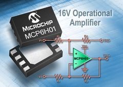 Opamps med lav hvilestrøm forlænger batterilevetiden