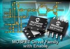 Microchip udvider MOSFET driver familie