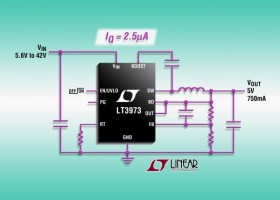 DC/DC konverter med integreret boost og catch dioder