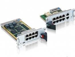3U CompactPCI Gigabit Ethernet switch