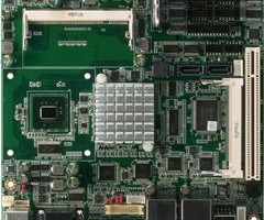 Mini-ITX board med dual core Atom-processor