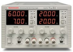 Smart programmerbar benchtop-forsyning med to isolerede ouputs