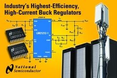 High-current buck regulator med særdeles høj effektivitet