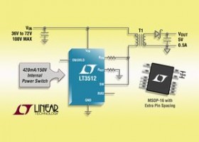Flyback regulator uden behov for optokoblere