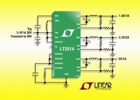 Step-down switching regulator med 100 procent duty-cycle