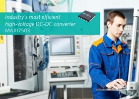 Højt integreret high-voltage regulator med rekordhøj effektivitet