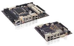 Motherboards til indlejrede systemer med Core i3/i5/i7 processorer