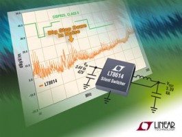 Switching regulator reducerer EMI/EMC med 20dB