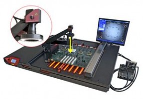 Rework system med IR-målesensorer