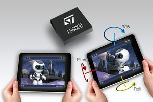 Digitalt gyroskop er immun over for audio og mekanisk støj