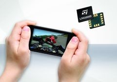 Ultrakompakt tre-akset digitalt gyroskop
