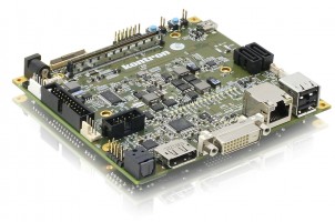 Første carrierboard til COM Express med pin-out type 10