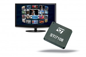 3-D ready set-top-box IC