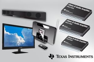 TI lancerer ny generation af klasse D audioforstærkere 