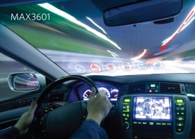 Laserdriver til pico-projektorer i biler