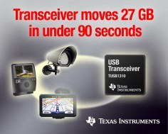Første SuperSpeed USB-transceiver er lanceret