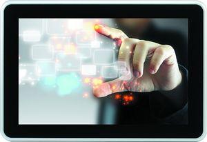 Open-frame multitouch computer til industriapplikationer