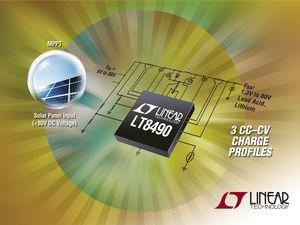 Synkron buck-boost batteriladnings controller