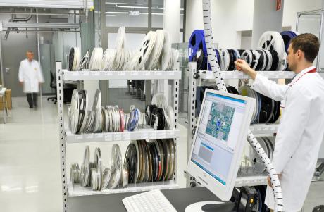 SIPLACE optimerer materiale-flowet i SMT-produktionen
