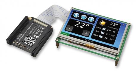 Touch-screen displays til BeagleBone