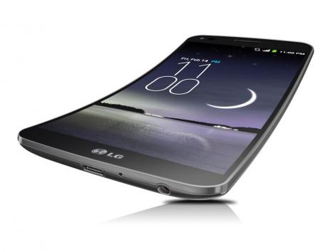 Smartphones får displays med kurver