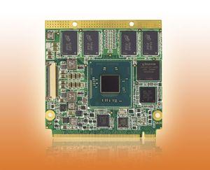Qseven modul med quad-core Intel Atom processor