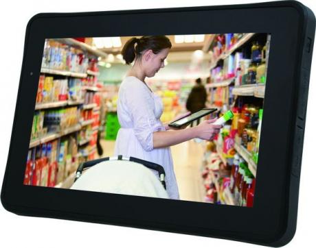 Android 4.0 kompatibel multitouch tablet til hårde miljøer