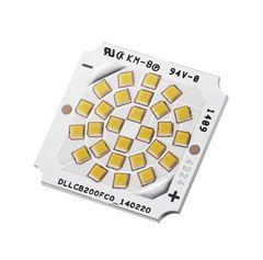 Alsidige flip chip LED pakninger og moduler