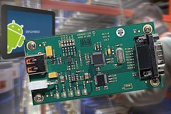 RS-232 seriel adapter til Android devices