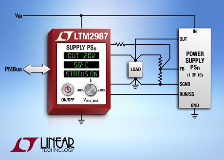 PMBbus powersystem manager styrer op til 16 strømforsyninger