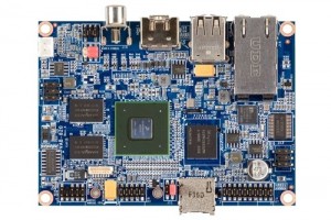 Pico-ITX board med quad core ARM processor