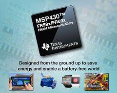 Texas Instruments klar med ultra-low power FRAM microcontrollere