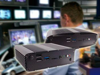 Kompaket blæserløse box pc'er med Bay Trail-I processor 