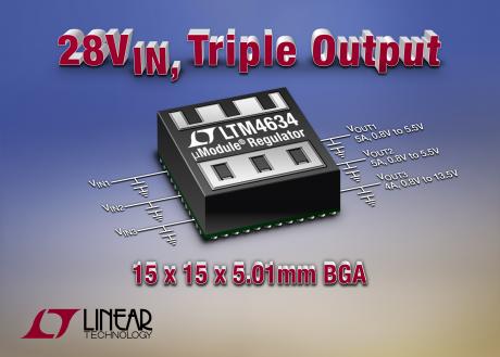 Kompakt step-down regulatormodul kan levere 70W