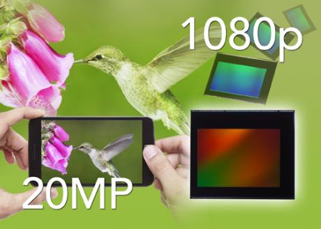 20 Megapixel CMOS image-sensor til mobile devices