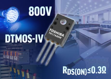 Første 800V DTMOS-IV super-junction MOSFET