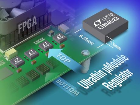 3A µModule med en højde på kun 1,8mm