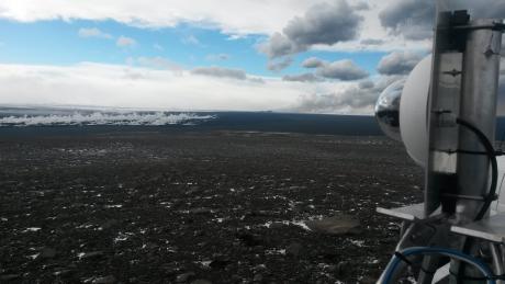 Ny teknologi holder øje med naturens kræfter i Island 