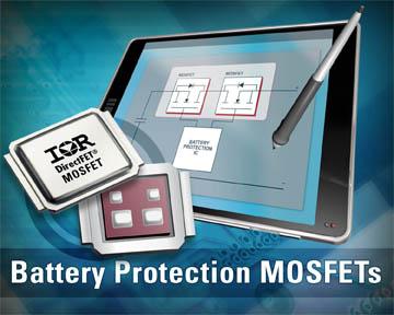 Nye MOSFETs beskytter batteridrevet udstyr