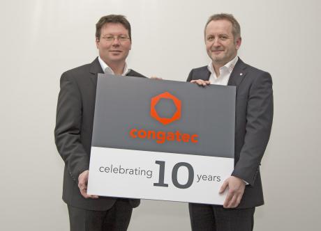 congatec runder de første 10 år