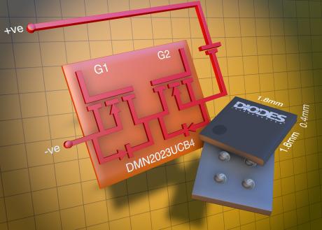 Bi-direktionelle MOSFETs i chip-scale pakning
