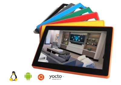 7 tommer ARM-baseret multi-touch displayløsning