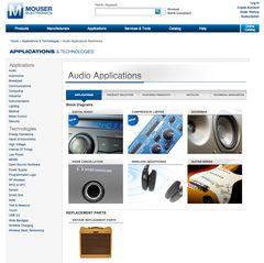 Mouser opdaterer audio-site