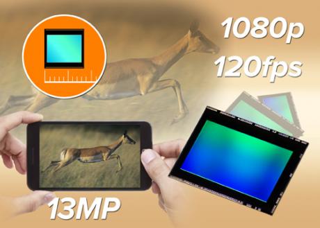 Ultrakompakt 13 Mpixel CMOS imagesensor