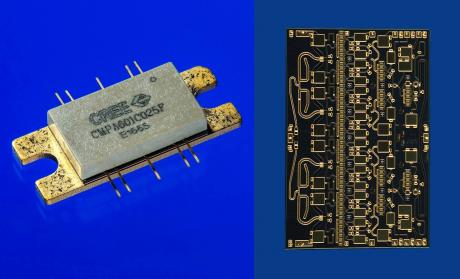 25W GaN MMIC power amplifier
