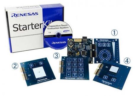 Alsidigt starterkit skyder genvej til kapacitive touch-baserede HMI interfaces