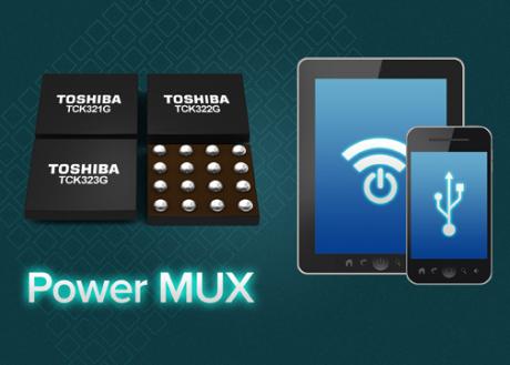 Power multiplexer IC'er til mobile devices