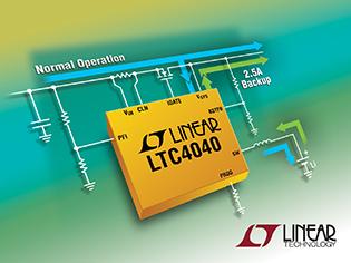 Power-manager simplificerer design af Li-Ion batteri backup systemer