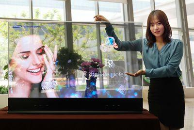 Samsung introducerer gennemsigtige og 'spejl' OLEDs 
